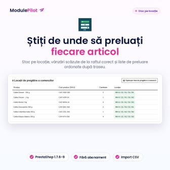 Știți de unde să preluați fiecare articol