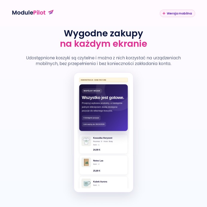 Wygodne zakupy na każdym ekranie