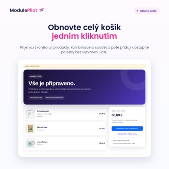 Obnovte celý košík jedním kliknutím