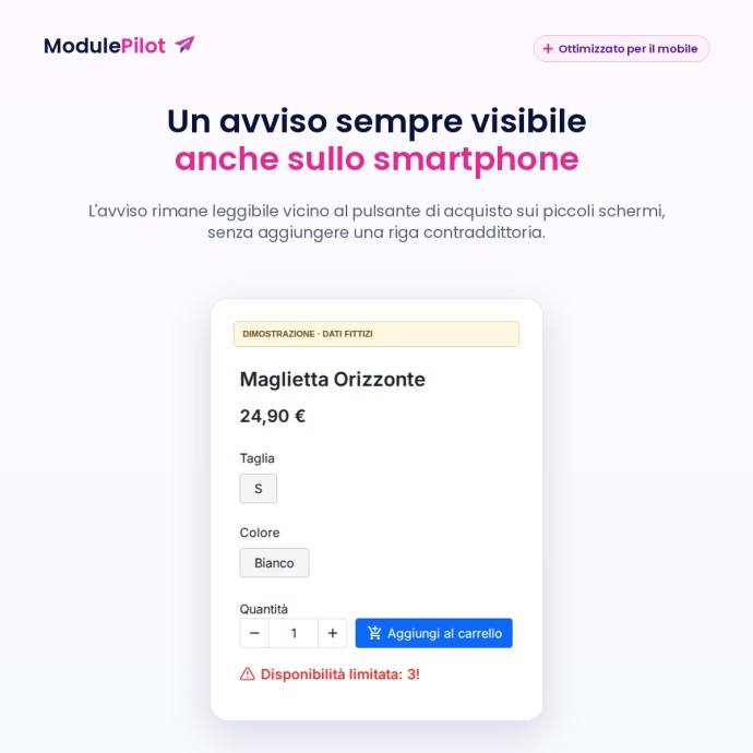 Un avviso sempre visibile anche sullo smartphone