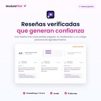 Reseñas verificadas que generan confianza