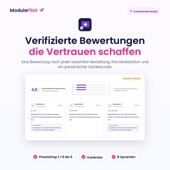 Verifizierte Bewertungen die Vertrauen schaffen